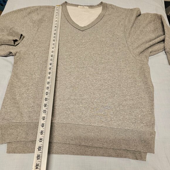 NATURAL LIFE Oversized Pullover Women Size S/M Gray French Terry - Picture 8 of 12